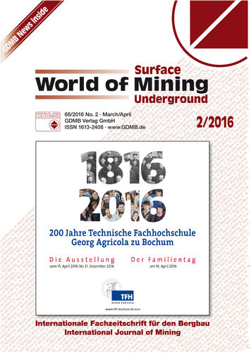 World of Mining - Surface & Underground - Heft 2/2016