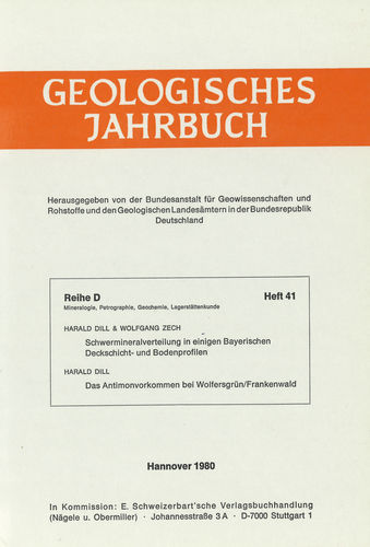 Geologisches Jahrbuch - Reihe D - Heft 41